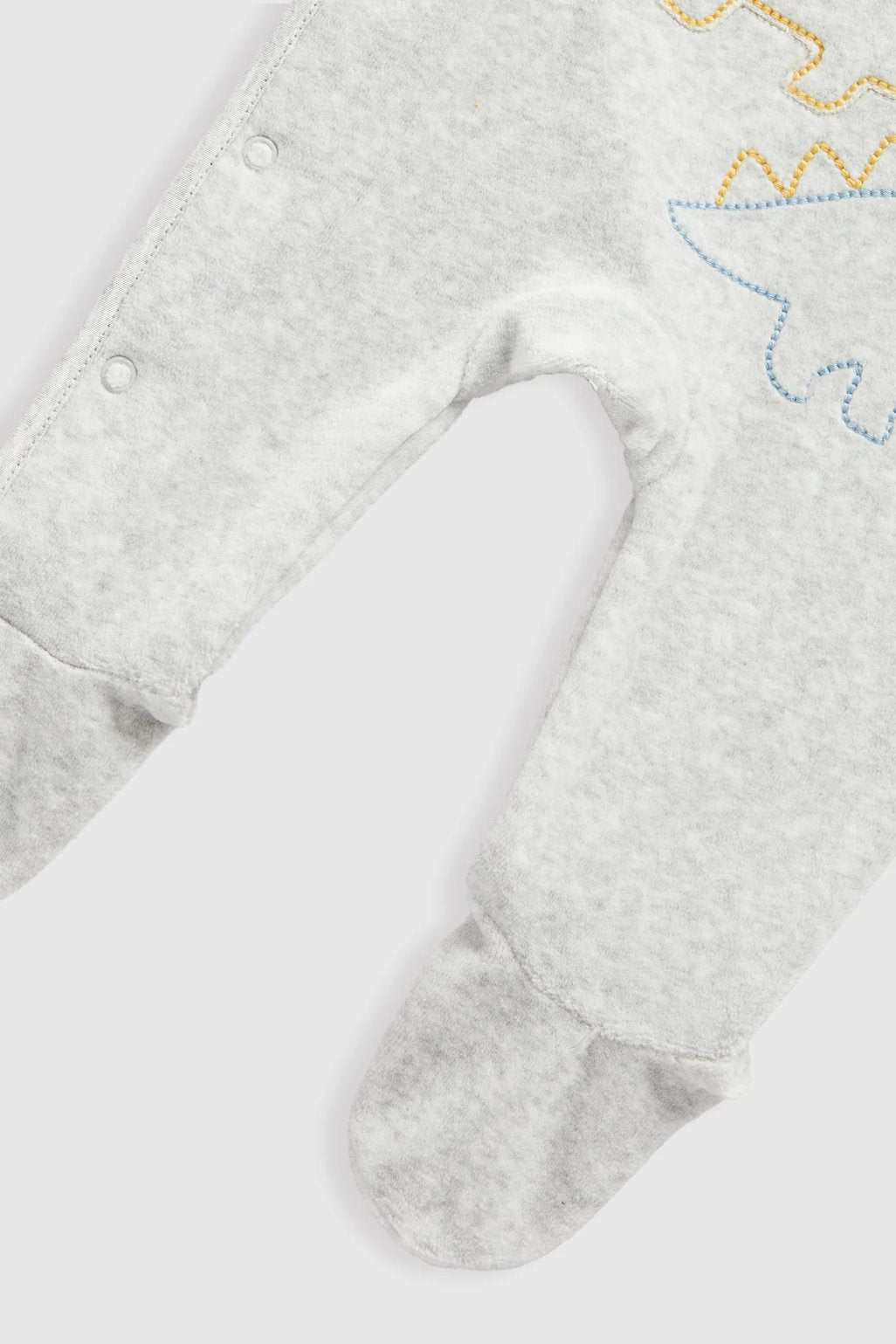 Dinosaur Velour All-in-One