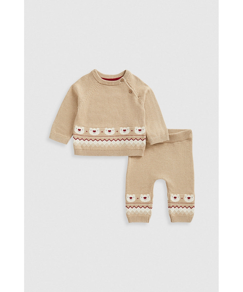 Coastal Knitted Jumper and Leggings Set