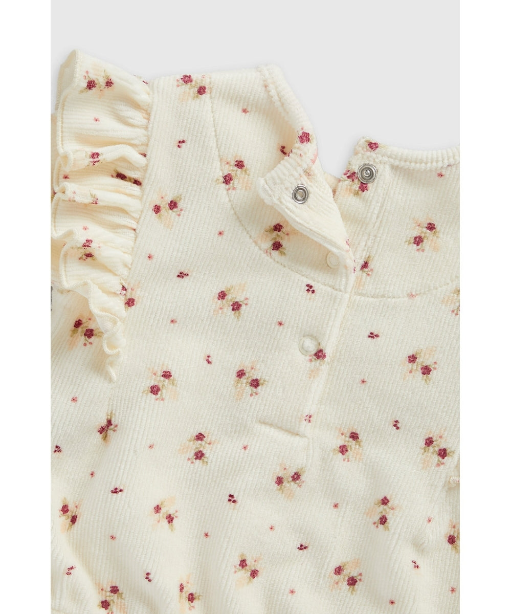 Berry Velour Top and Leggings Set