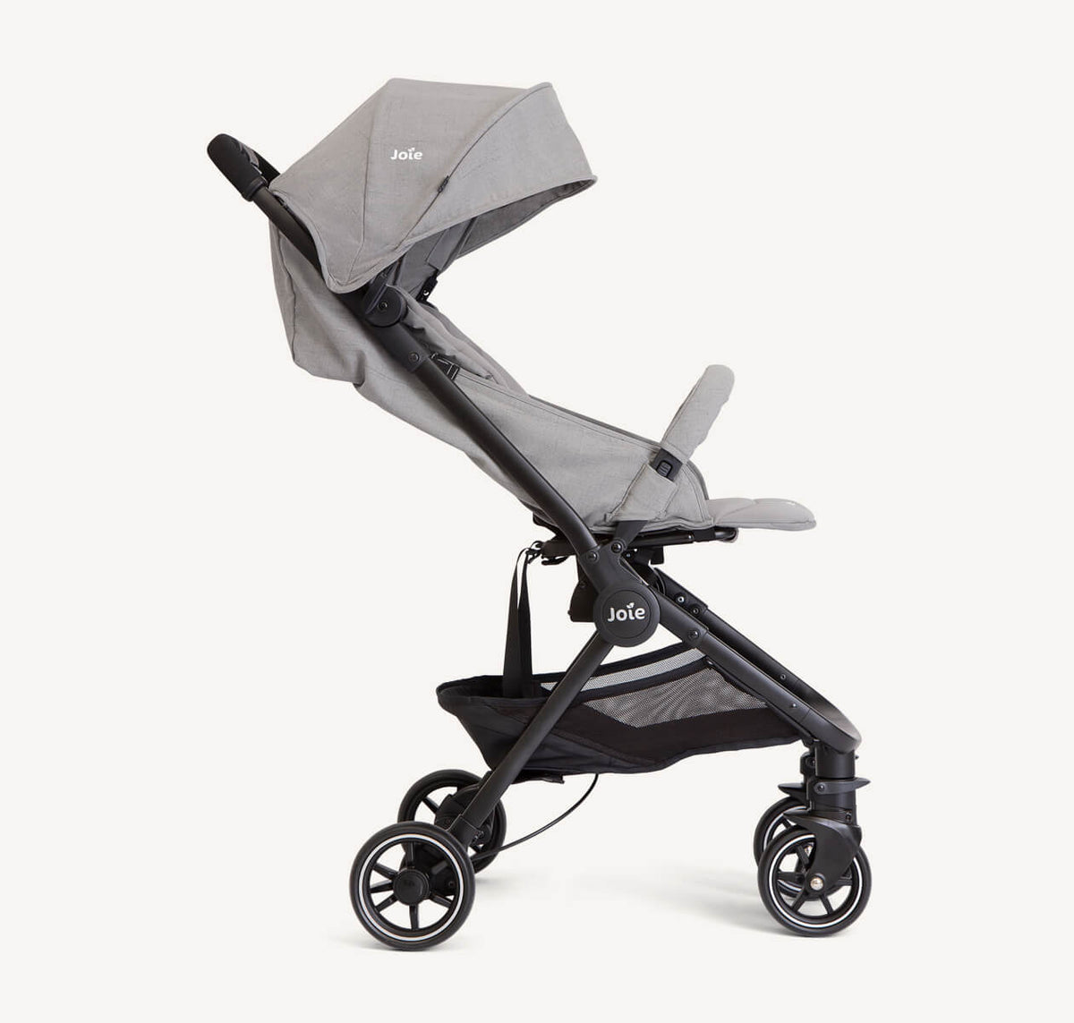 Joie Pact Lite Stroller w/Rain Cover & Travel Bag - Quartz