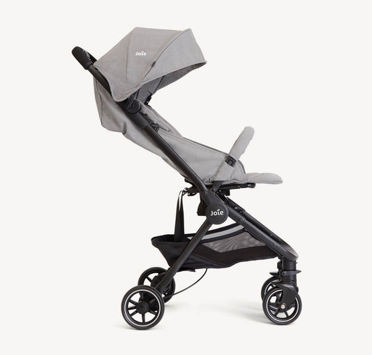 Joie Pact Lite Stroller w/Rain Cover & Travel Bag - Quartz