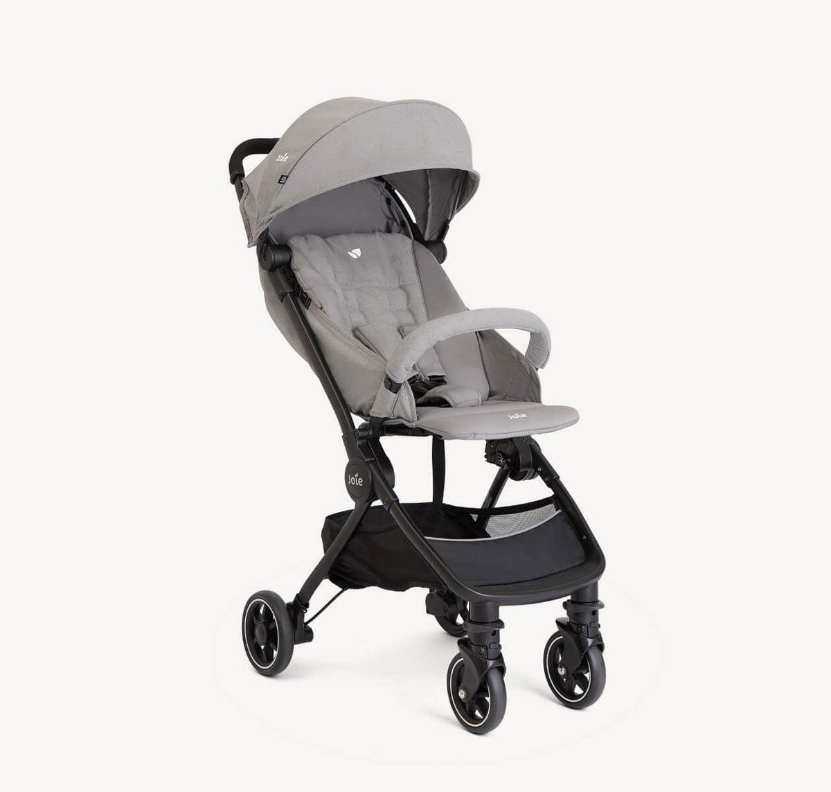 Joie Pact Lite Stroller w/Rain Cover & Travel Bag - Quartz