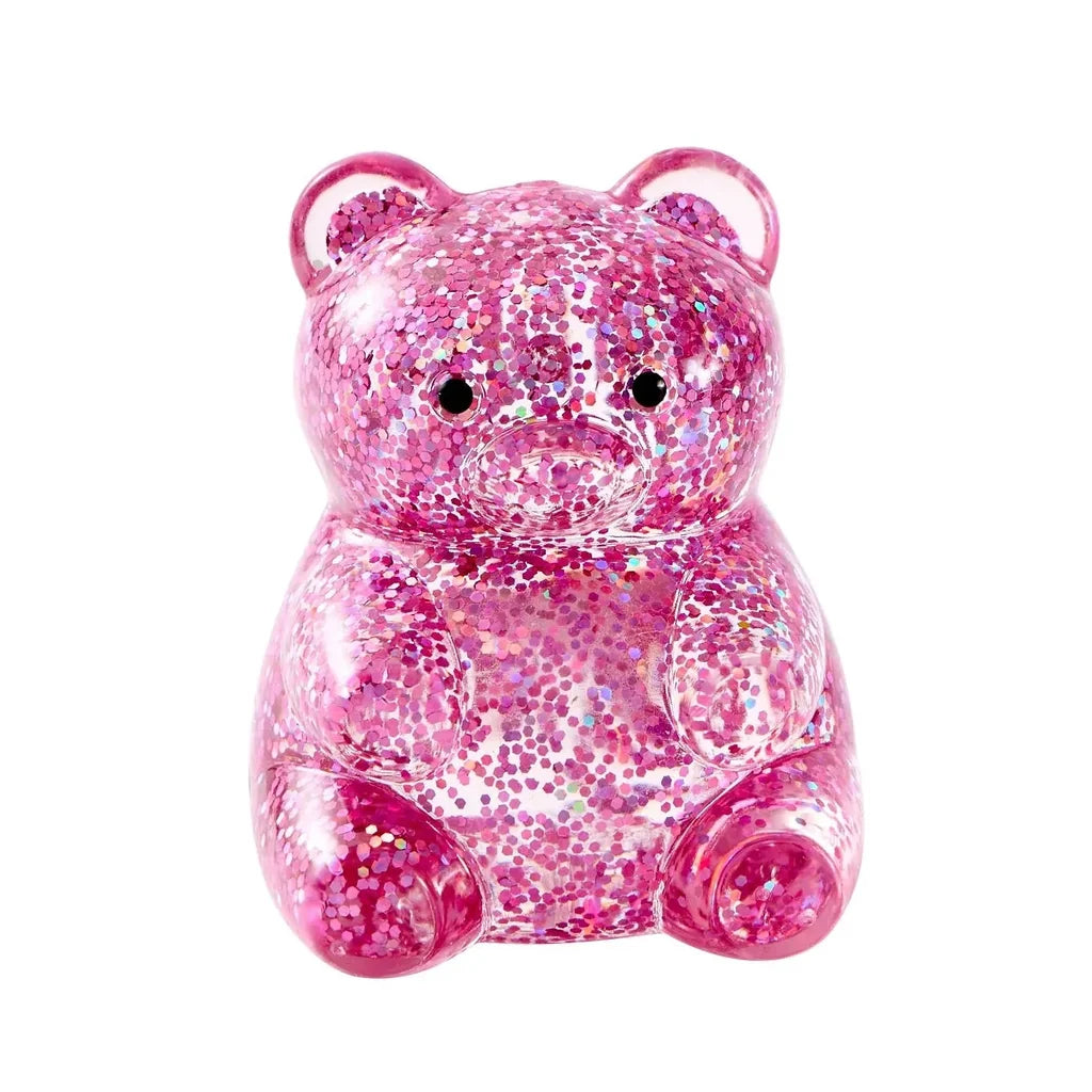 J'adore Glitter Squeezy Bear - Pink