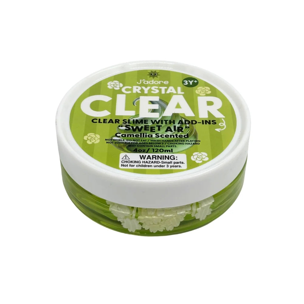 J'adore Crystal Clear Slime - Green