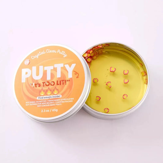 J'adore Crystal Clear Putty - Orange