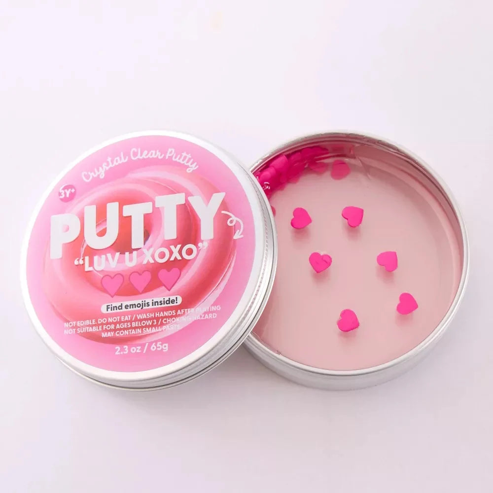 J'adore Crystal Clear Putty - Pink