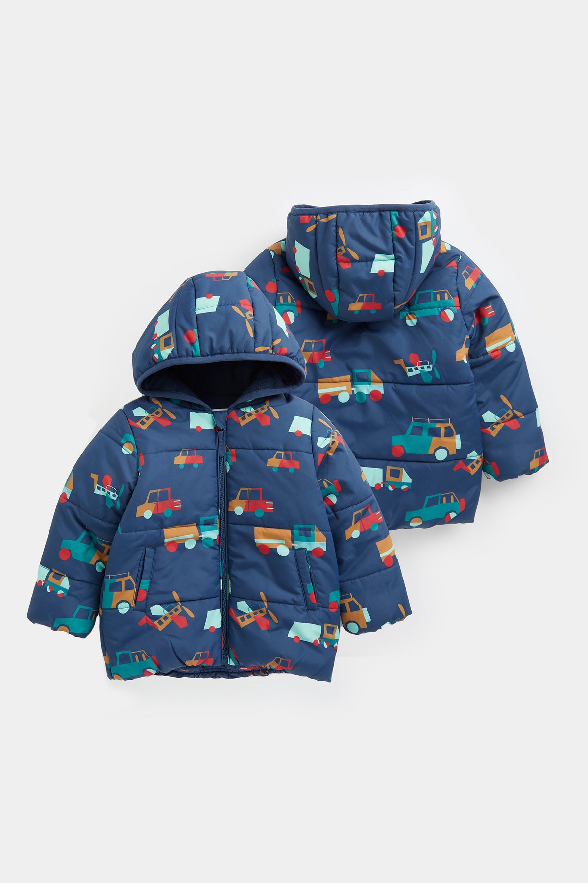 Blue Transport Padded Jacket