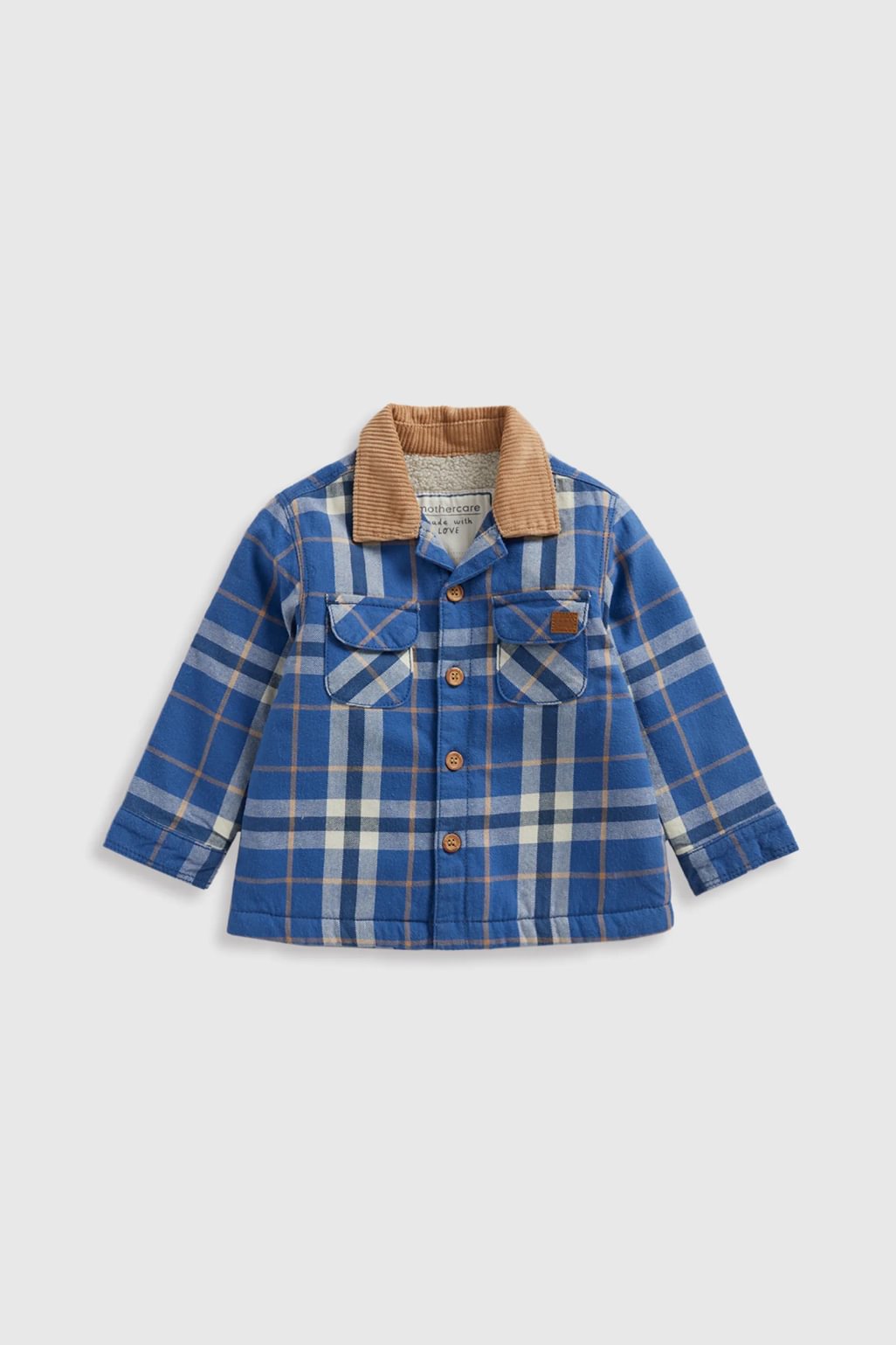 Blue Checked Shacket