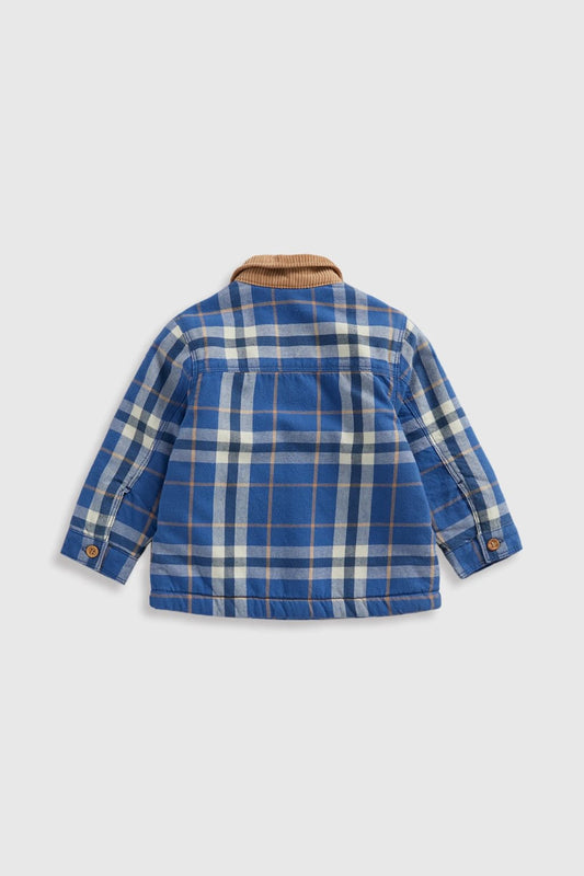 Blue Checked Shacket