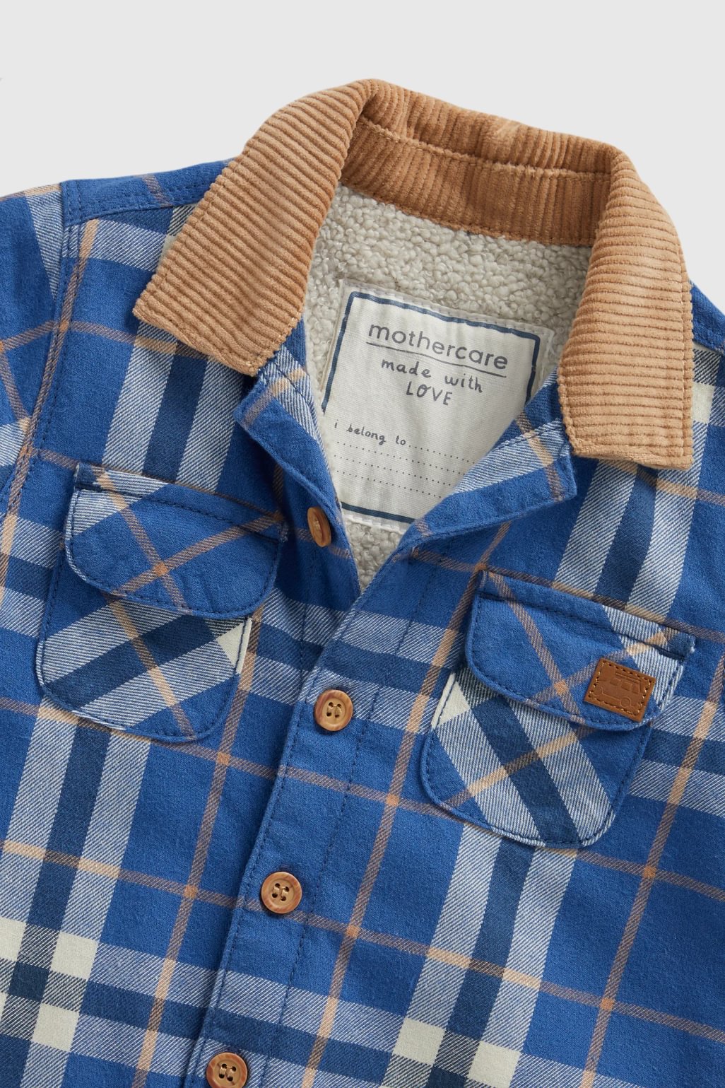 Blue Checked Shacket