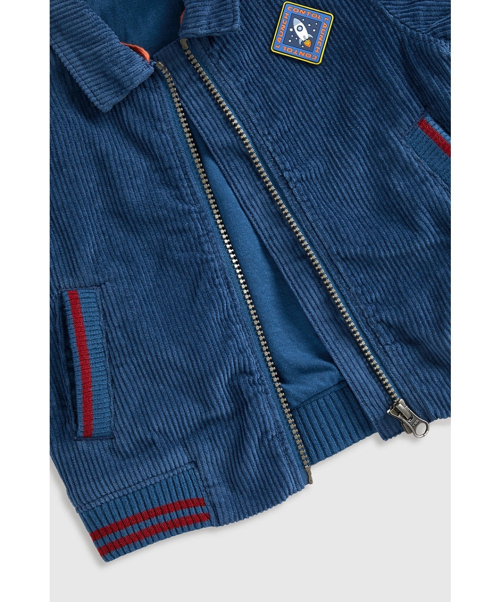 Navy Cord Jacket