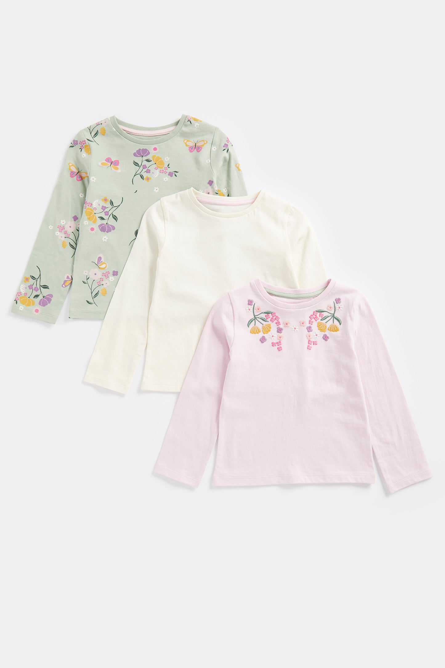 Long-Sleeved T-Shirts - 3 Pack
