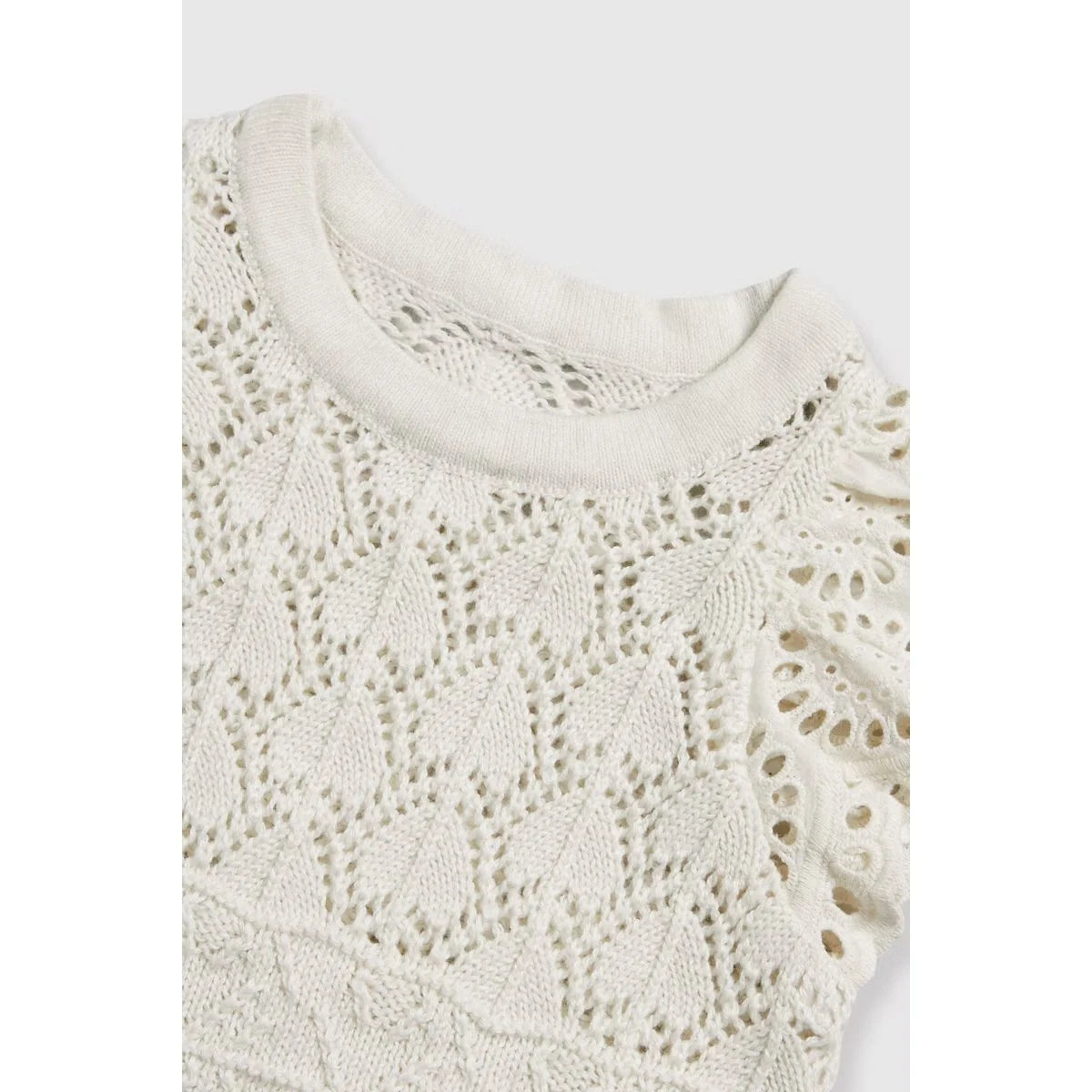 Crochet Top and Trouser Set