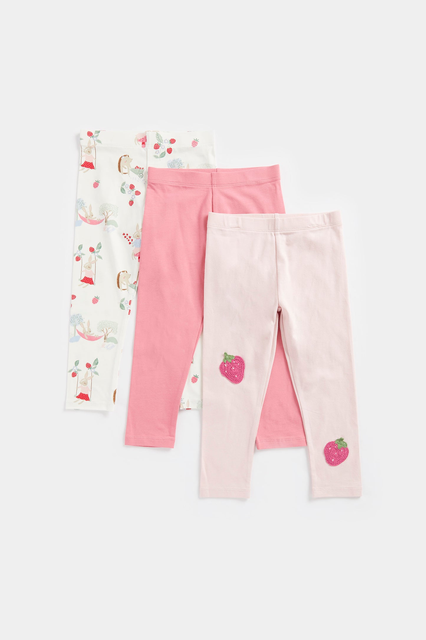 Strawberry Leggings - 3 Pack