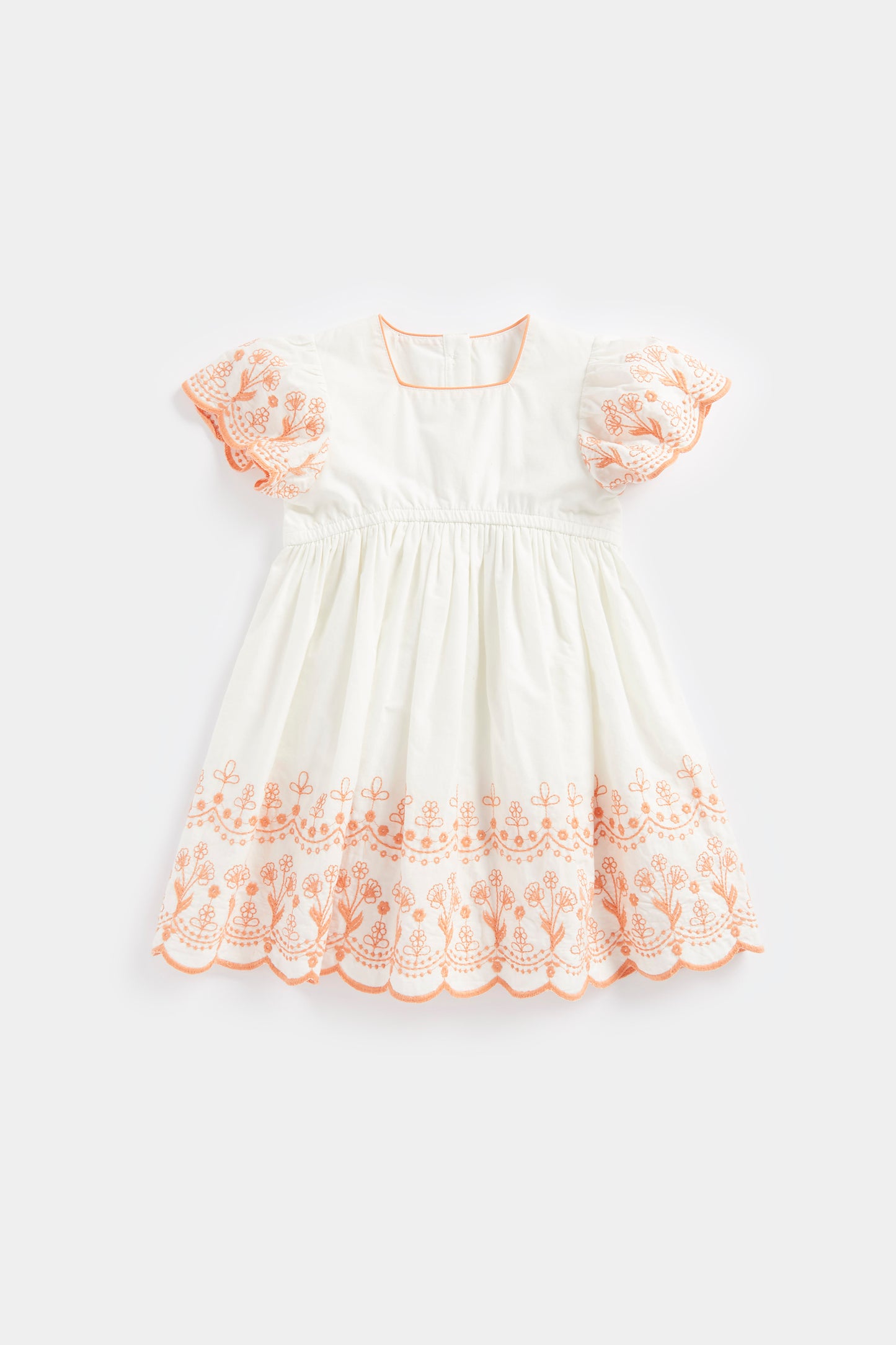 MG MJ EMBROIDERED DRESS SS