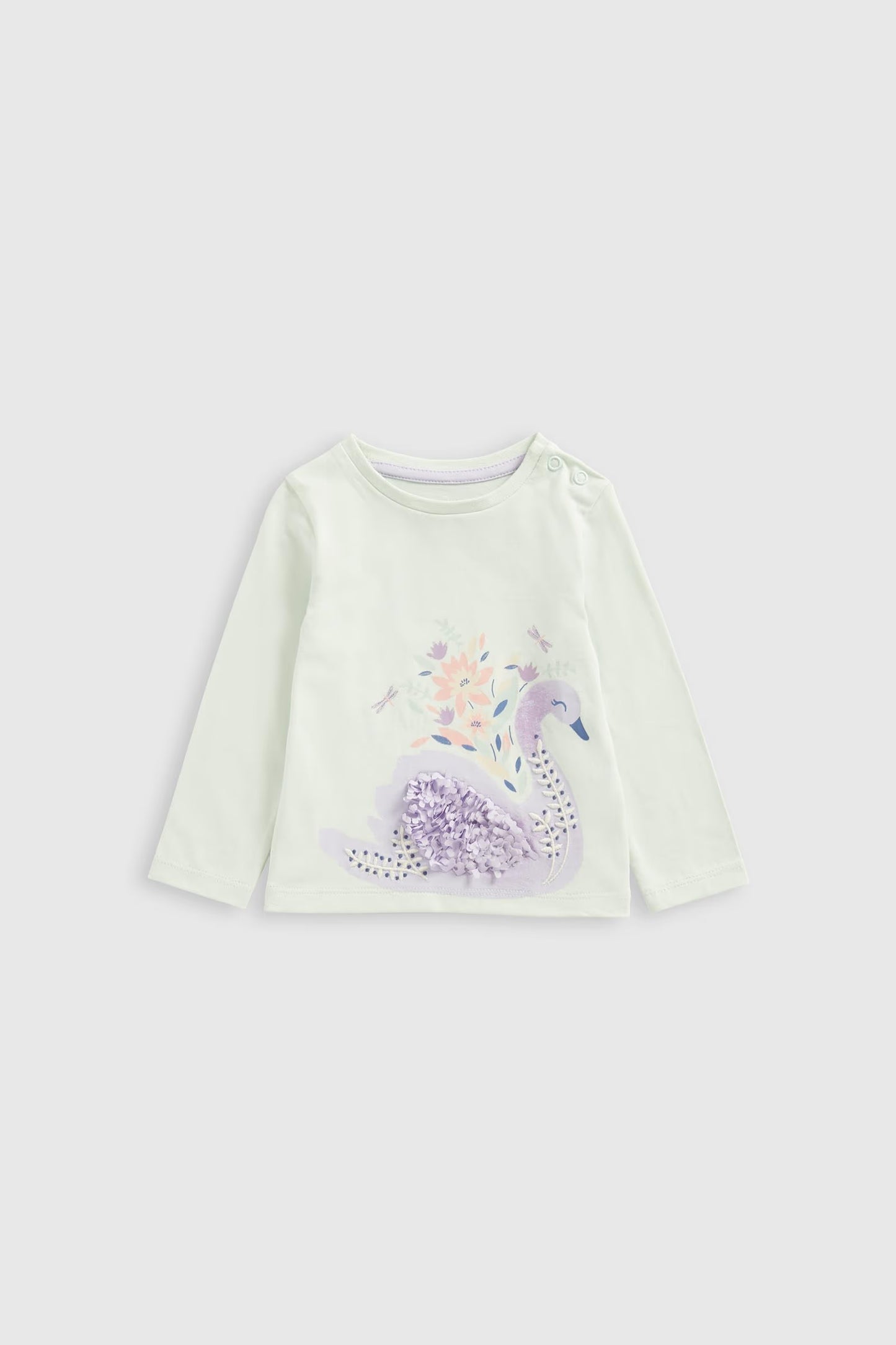 Blue Swan Long-Sleeved T-Shirt