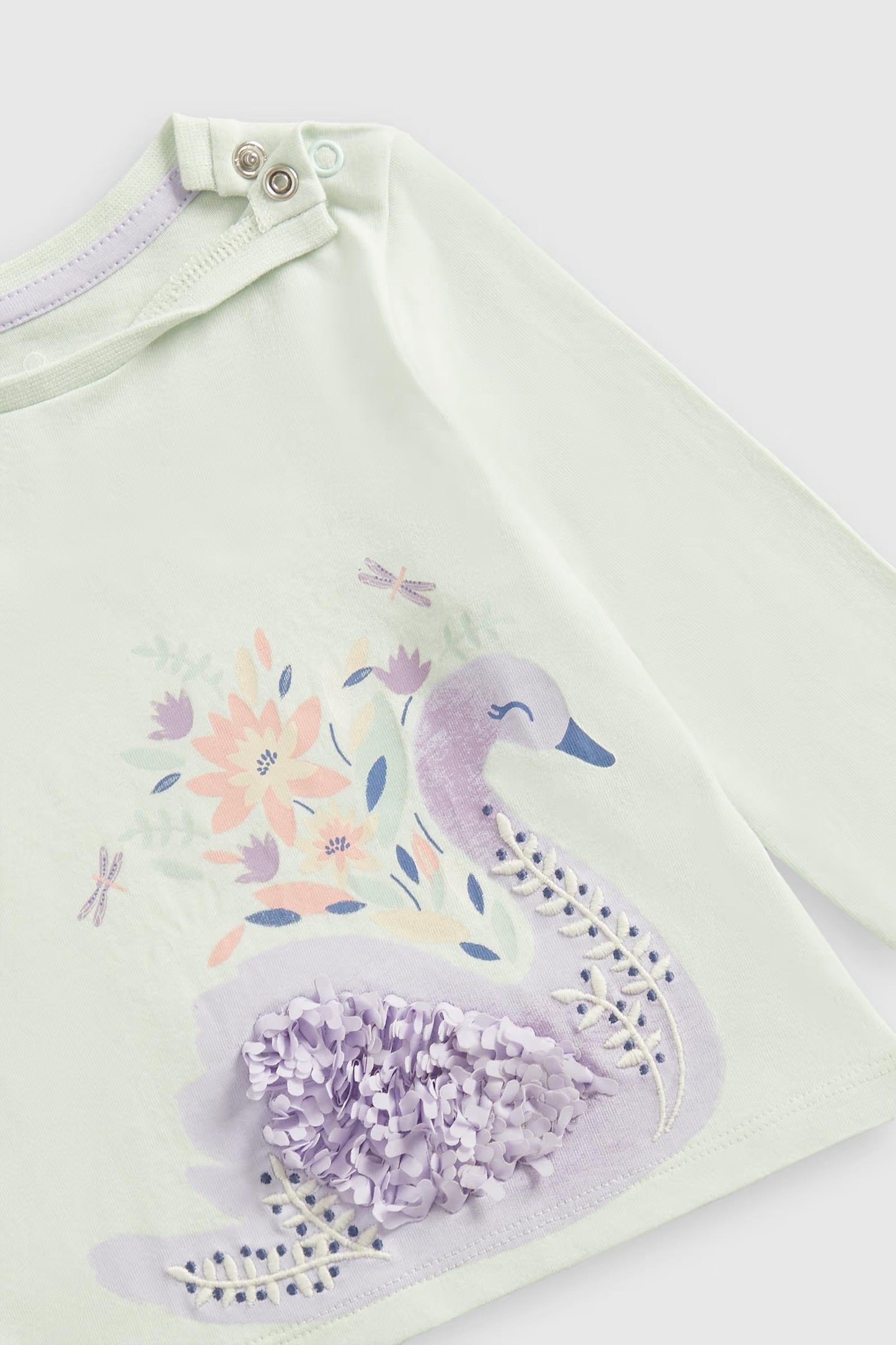 Blue Swan Long-Sleeved T-Shirt