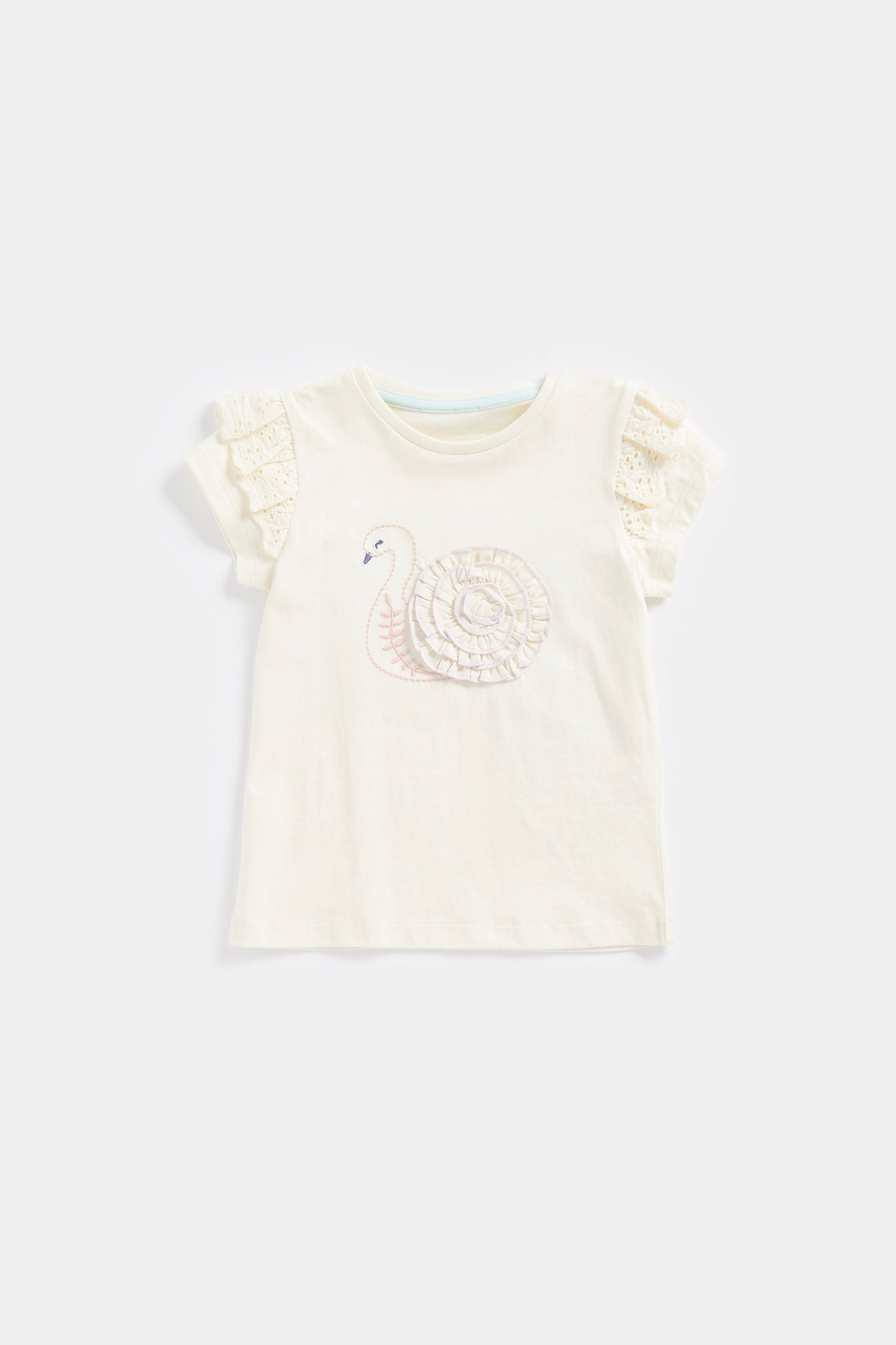 Cream Swan T-Shirt