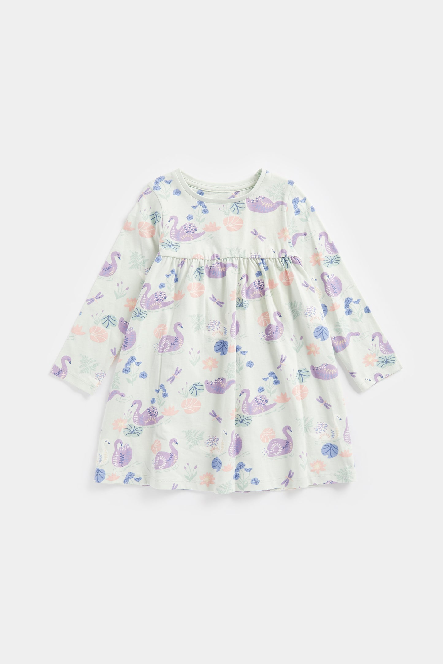 Swan Jersey Dress
