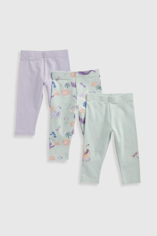 Swan Lake Leggings - 3 Pack