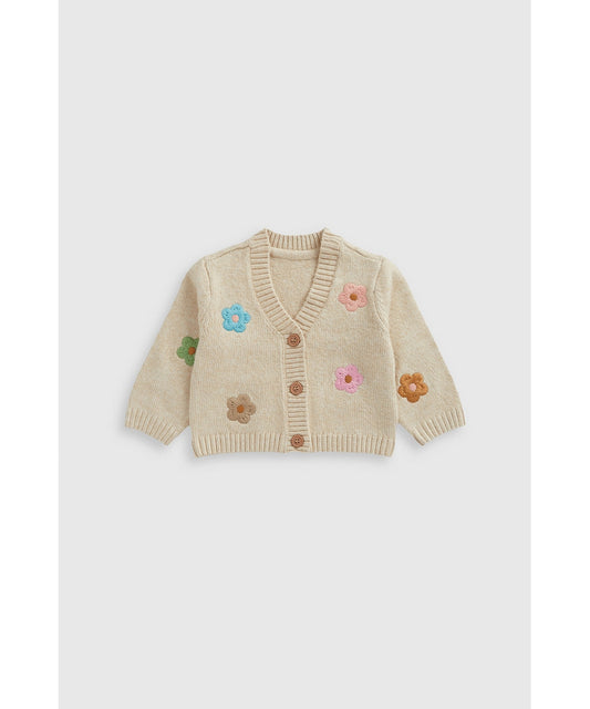 Flower Knitted Cardigan