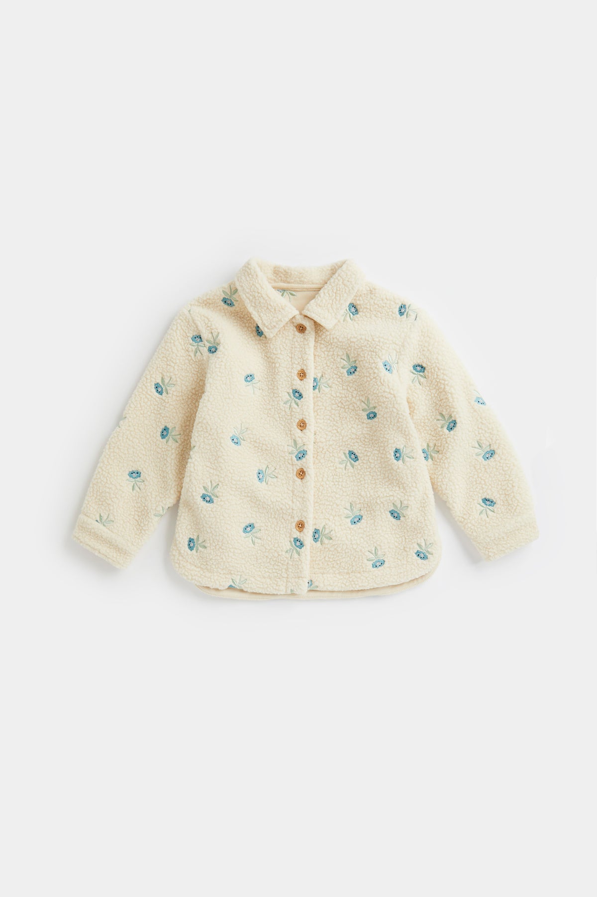 Teddy Fleece Embroidered Jacket