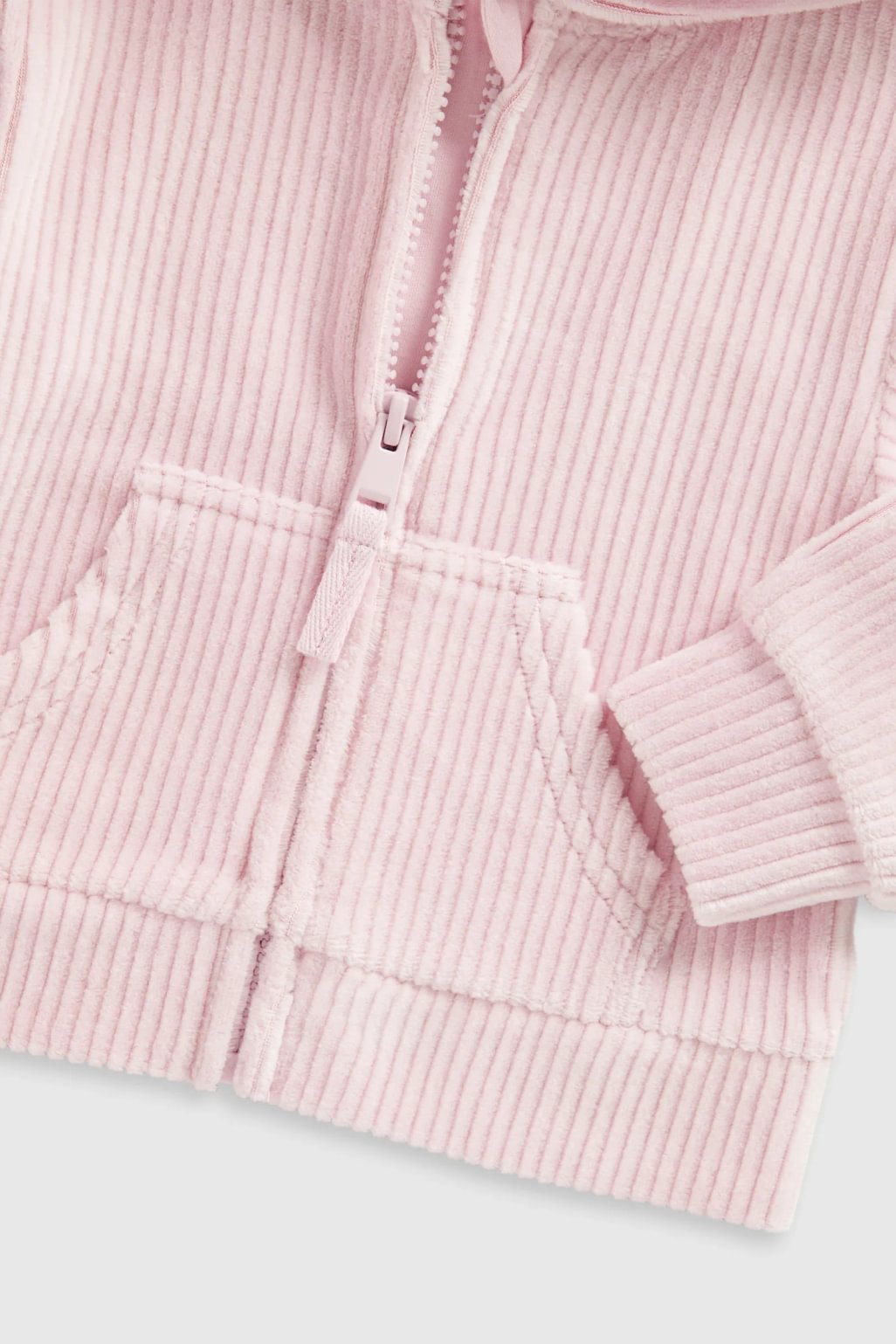 Lilac Ribbed Velour Jog Set