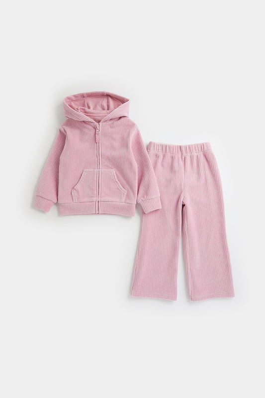 MG PL VELOUR JOGSET LILAC