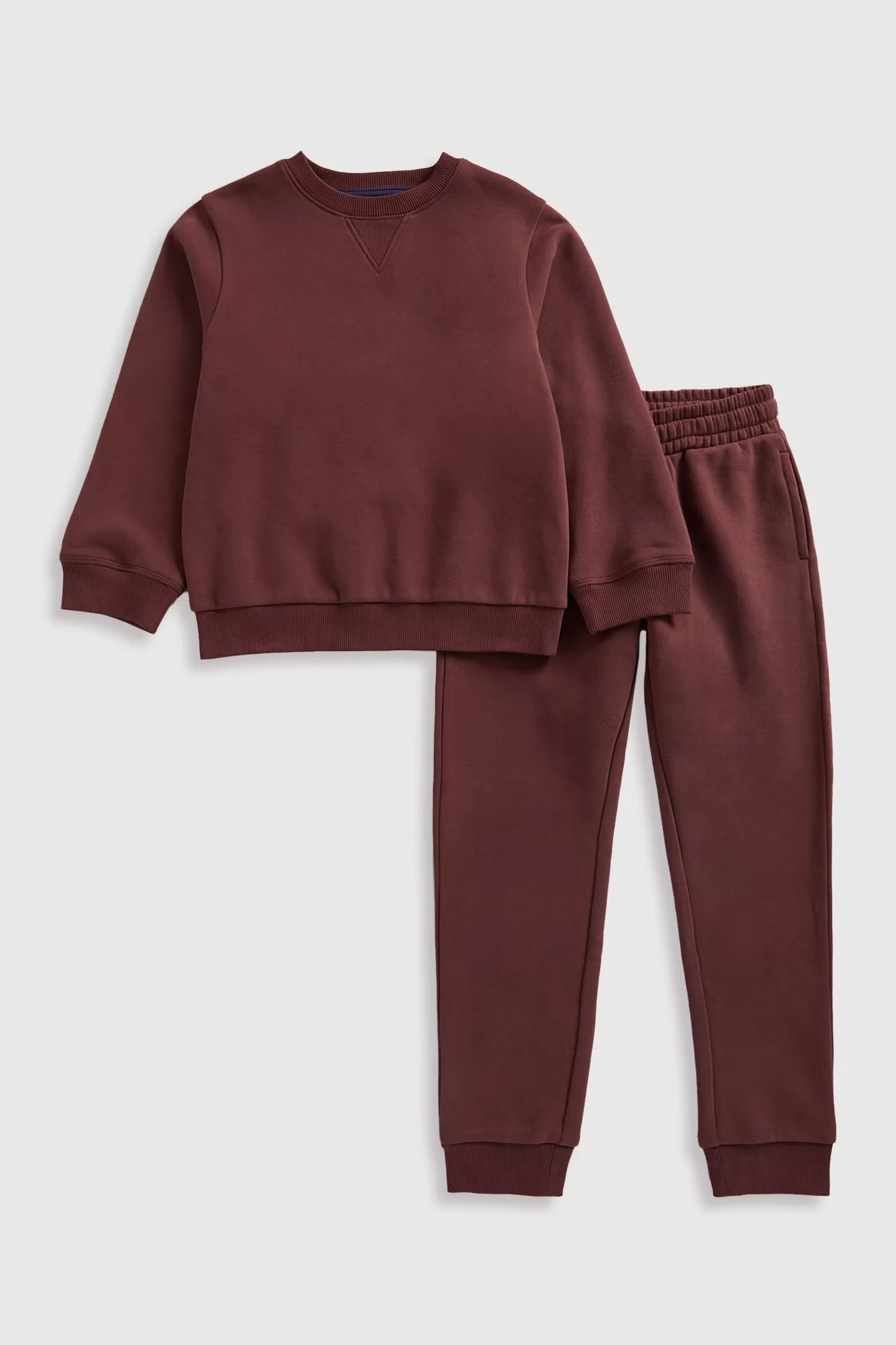Burgundy Jog Set