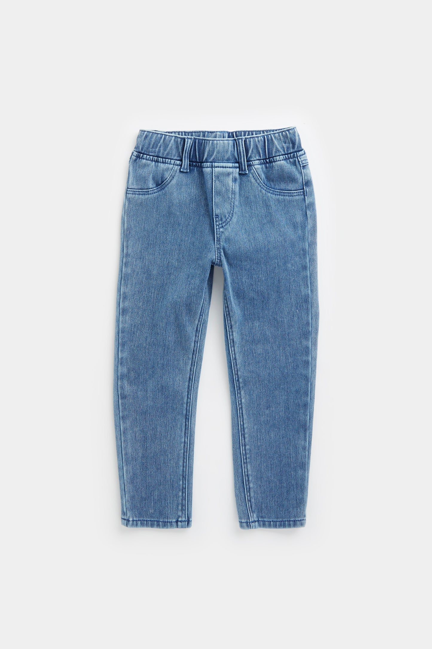 Mid-Wash Jeggings