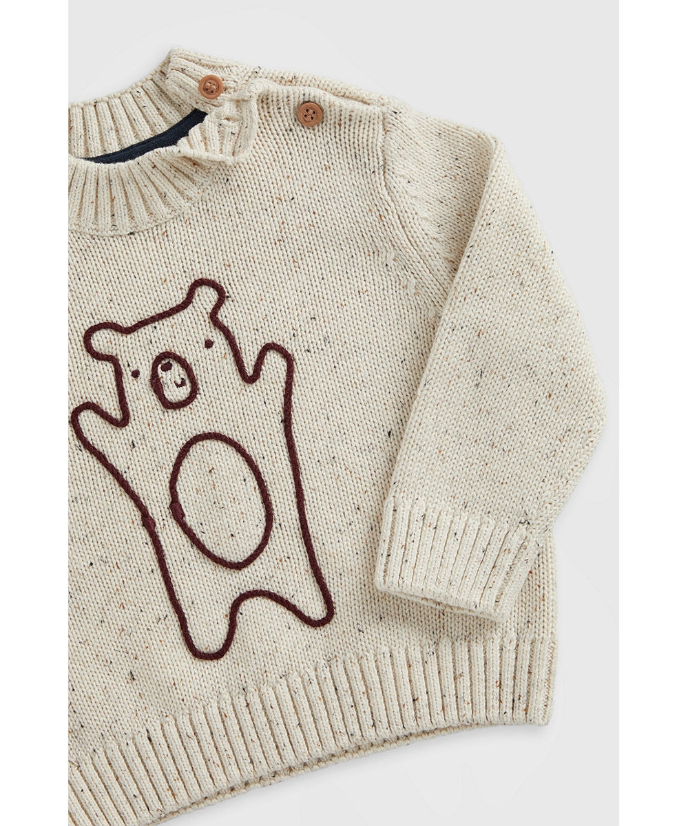 Bear Knitted Jumper