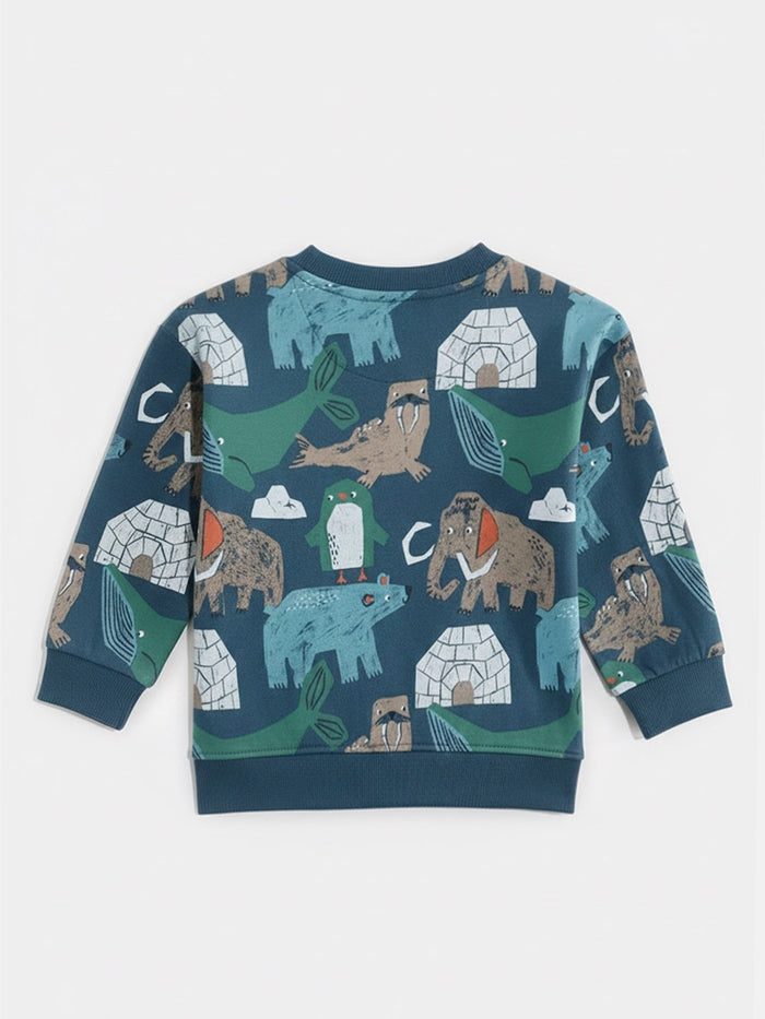 Arctic Animals Sweat Top