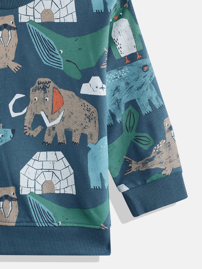 Arctic Animals Sweat Top