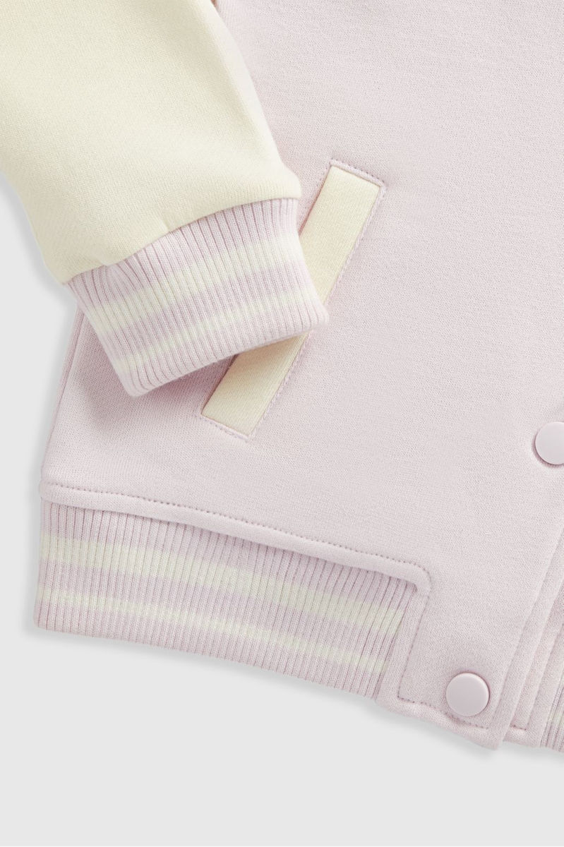 Pink Varsity Jacket