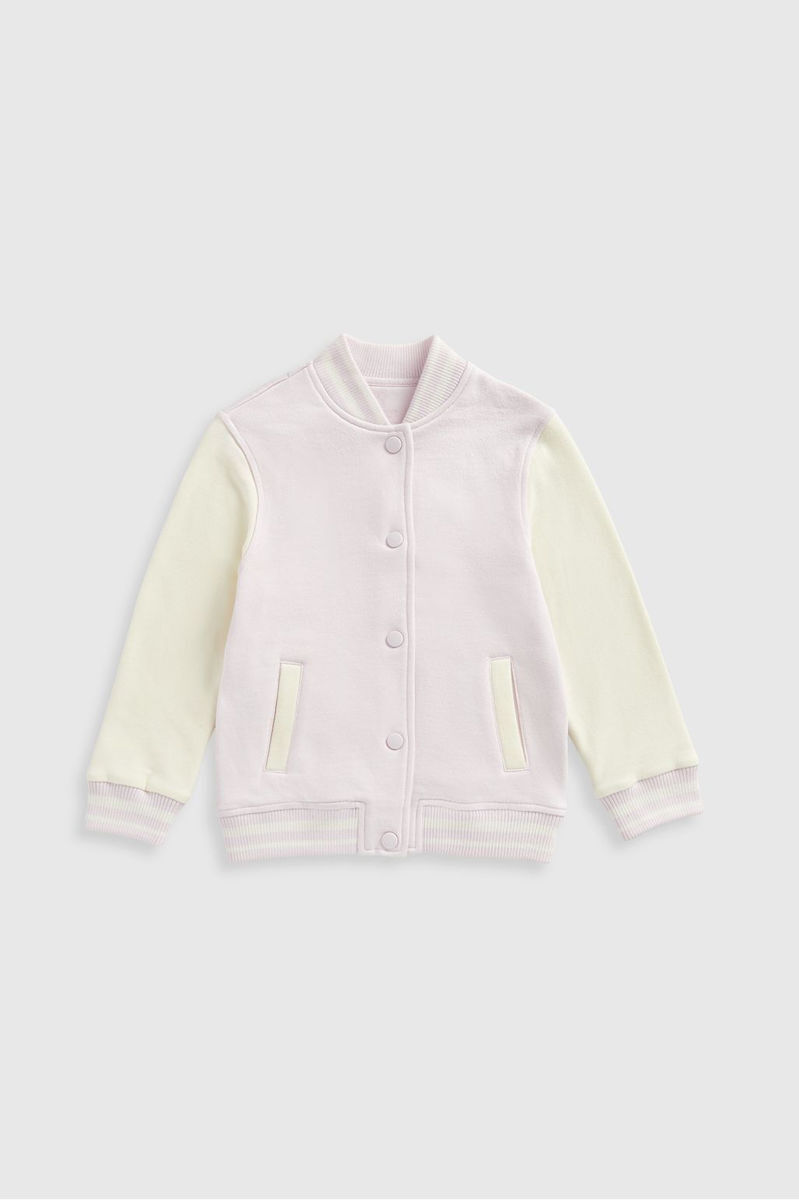Pink Varsity Jacket