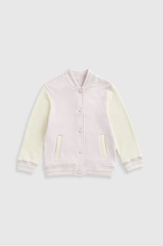 Pink Varsity Jacket