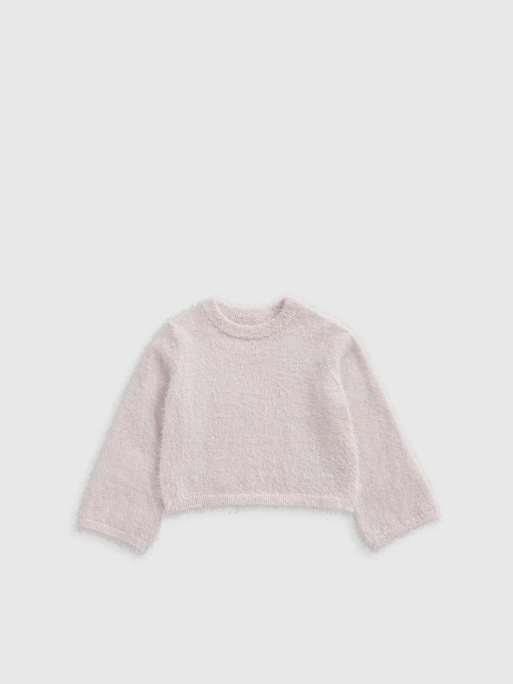 Lilac Eyelash Jumper