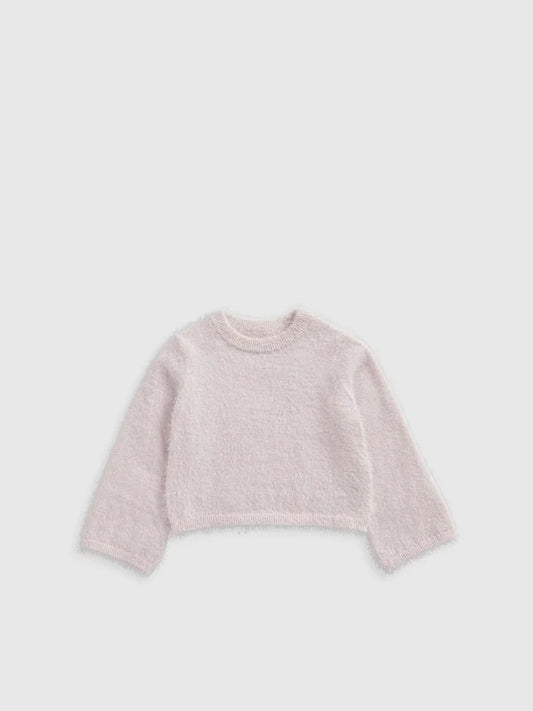 Lilac Eyelash Jumper