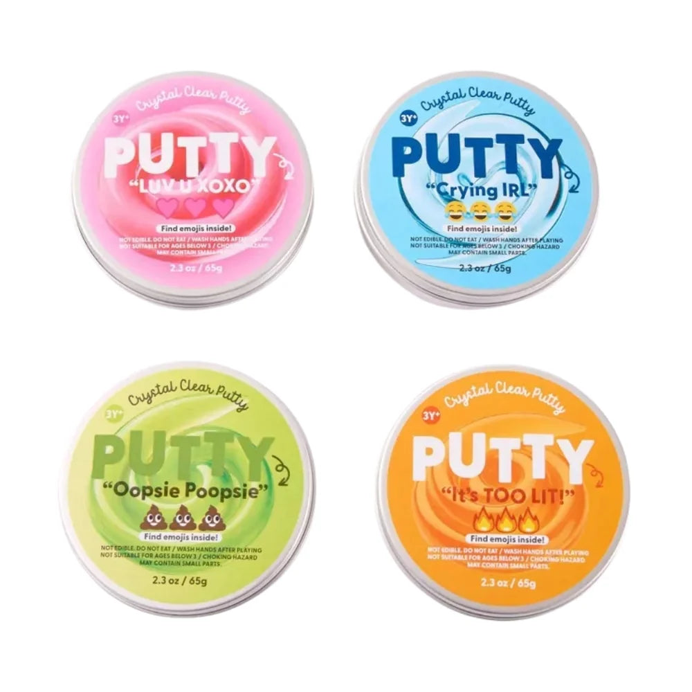 J'adore Crystal Clear Putty - Blue