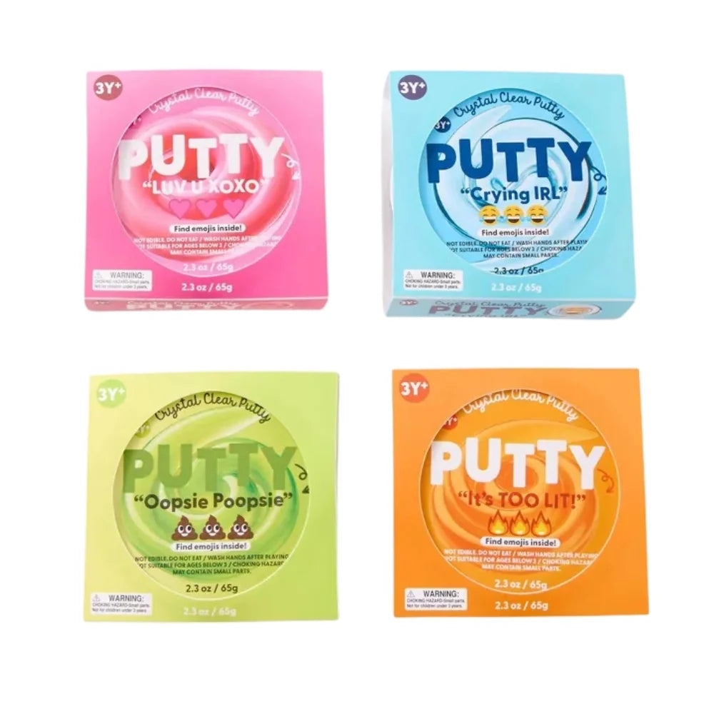 J'adore Crystal Clear Putty - Blue