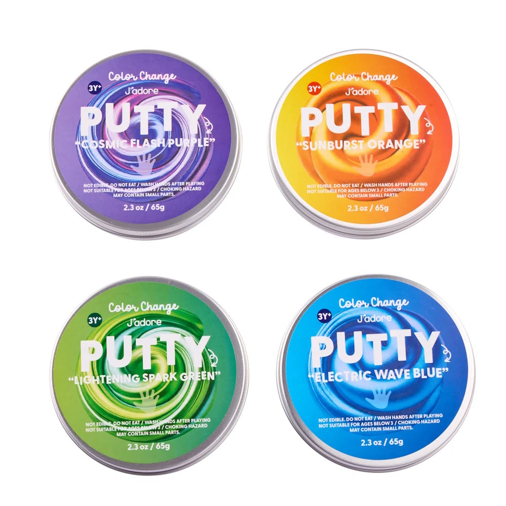 J'adore Color Changing Putty - Blue