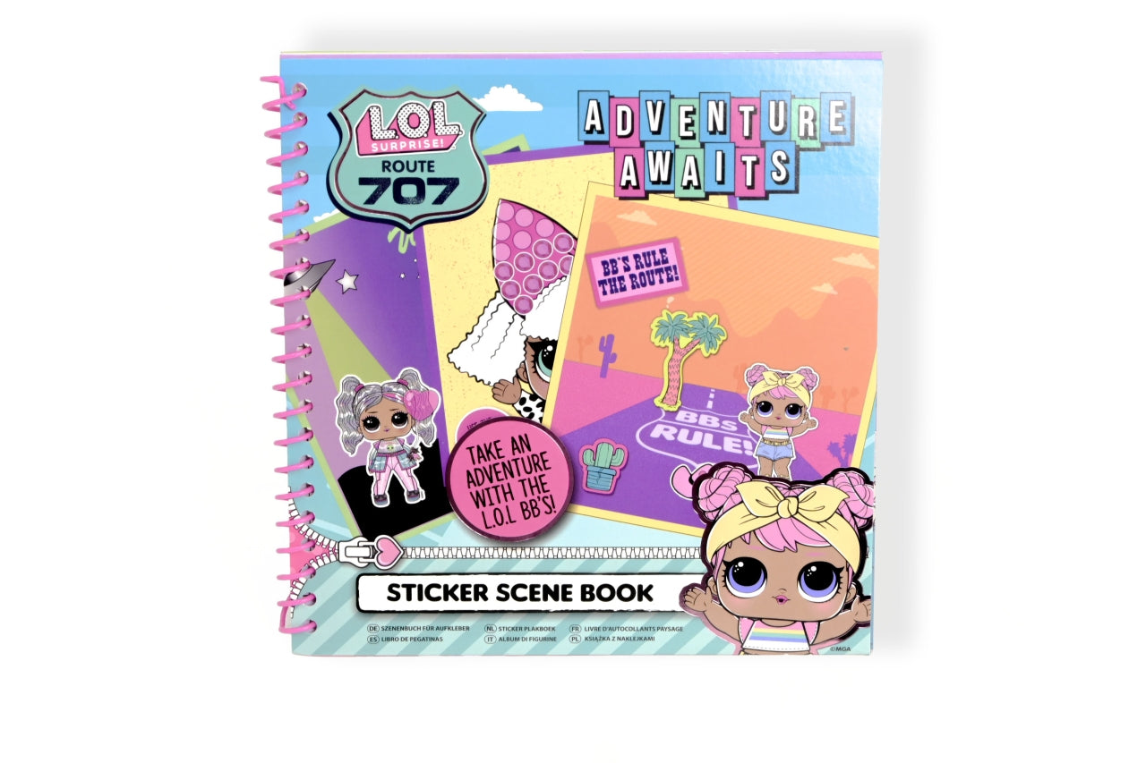 L.O.L. Surprise! Sticker Scene Book