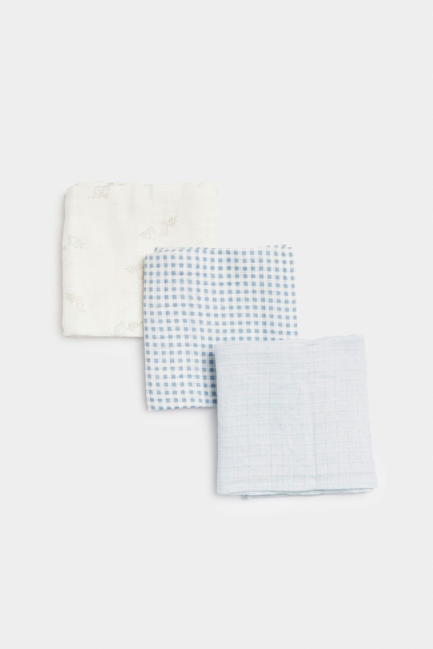 Boys Muslins 3Pk