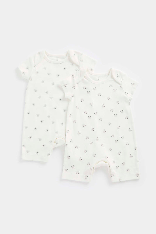Animal Rompers - 2 Pack