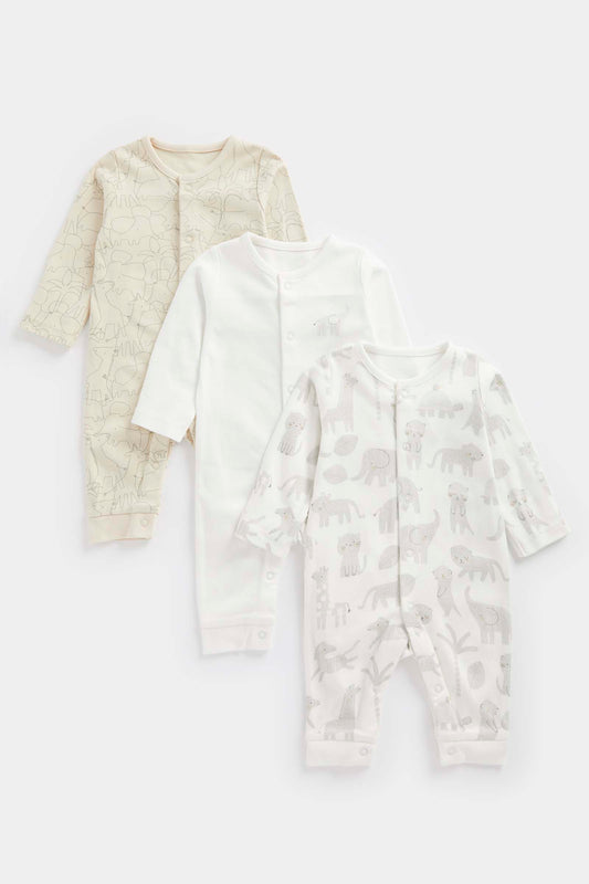 My First Footless Sleepsuits - 3 Pack
