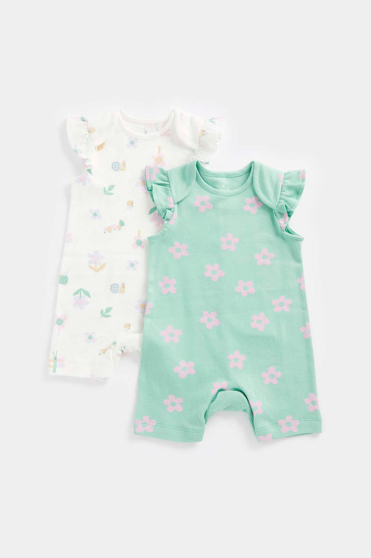 Garden Rompers Modern- 2 Pack