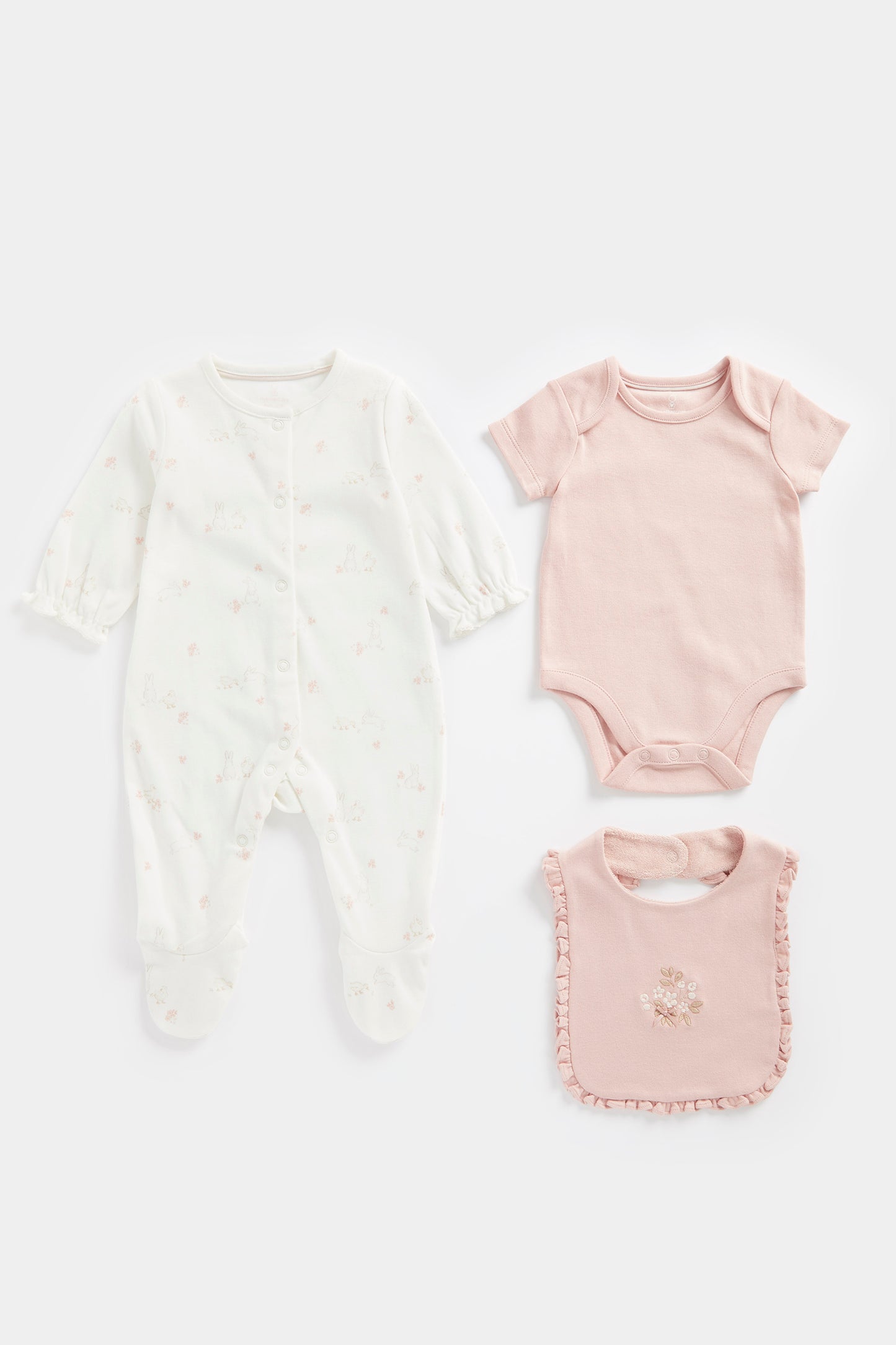 My First Girl 3Pc Outfit Set