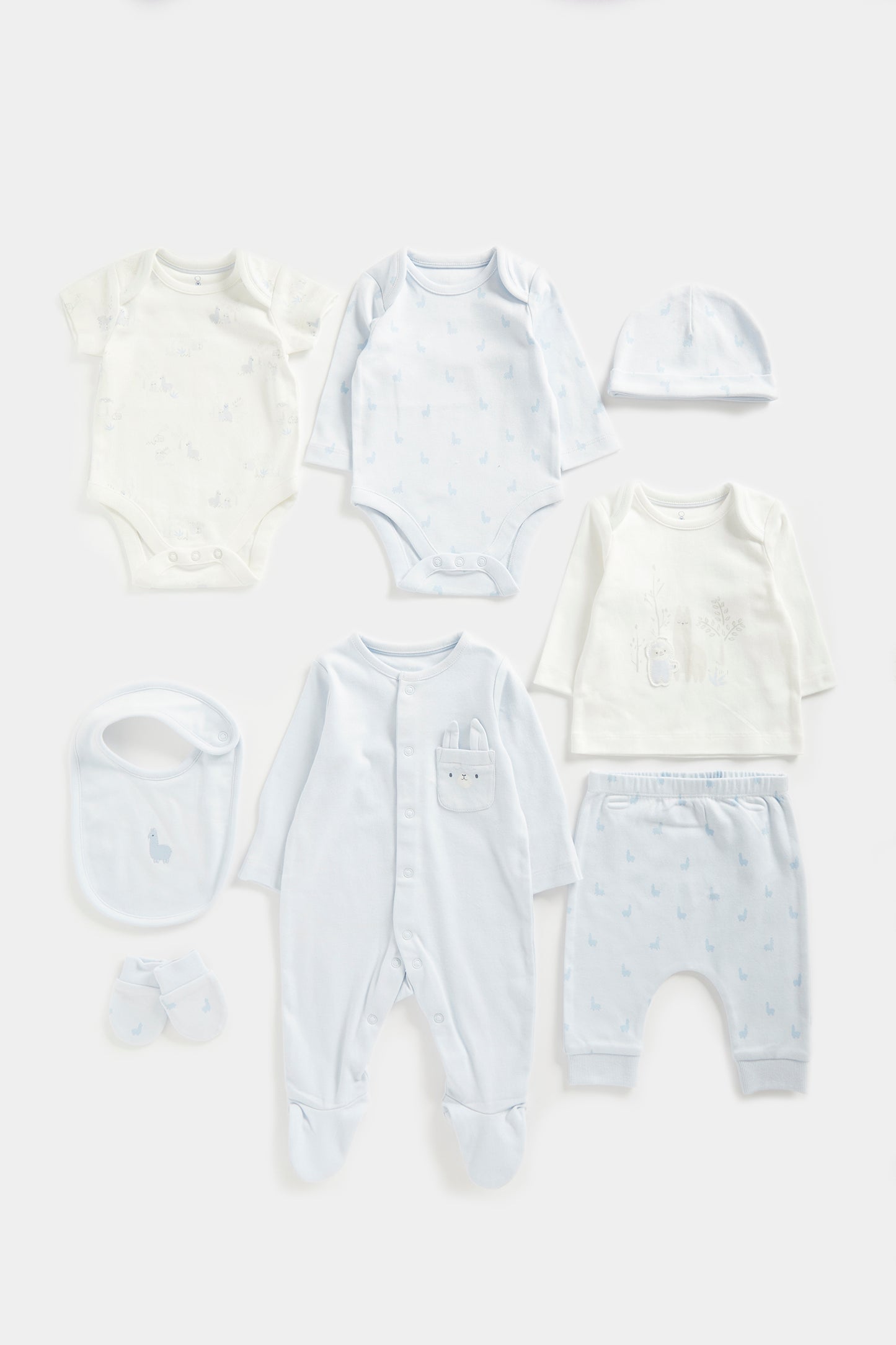 My First Boy Sloth 8Pc Set