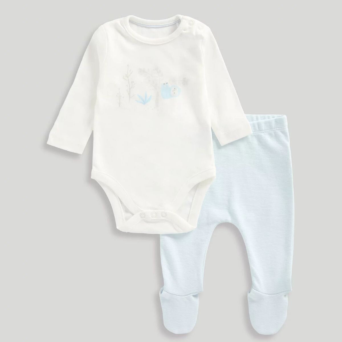 My First Boy Sloth  Long Sleeve Bodysuit & Legging