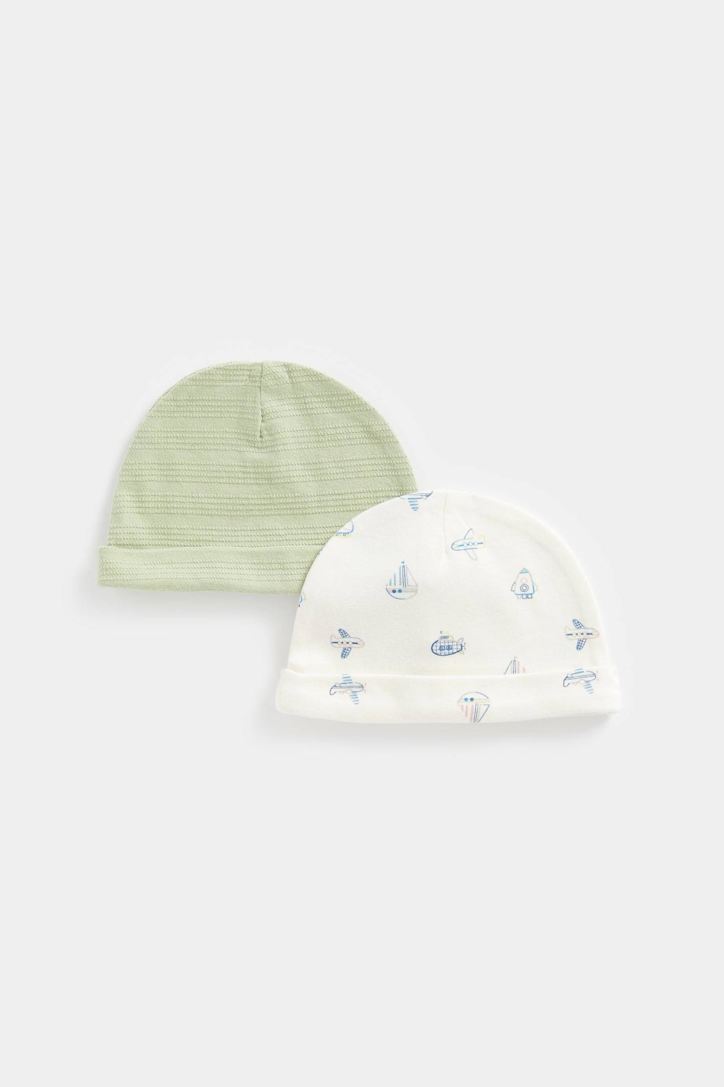 Newborn Boys Tiny Traveller 2Pk Hats